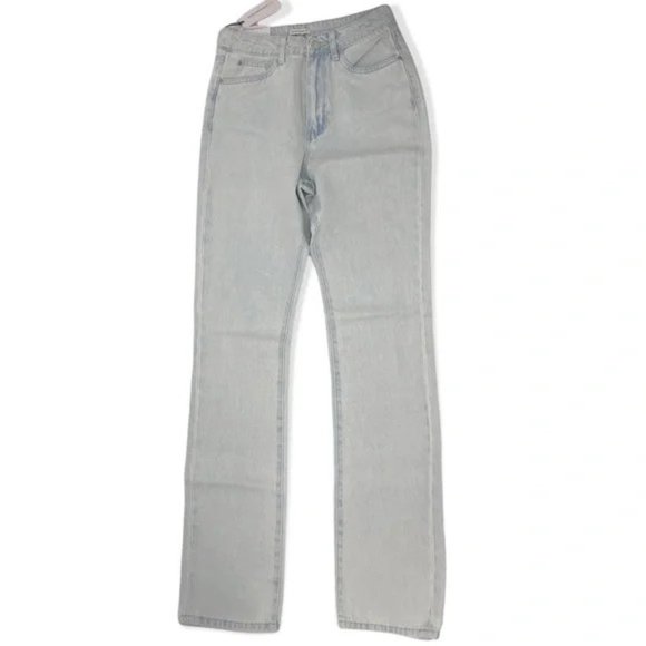 NWT WeWoreWhat The Icon High Waisted Light Wash Bootcut Jean - Picture 5 of 11
